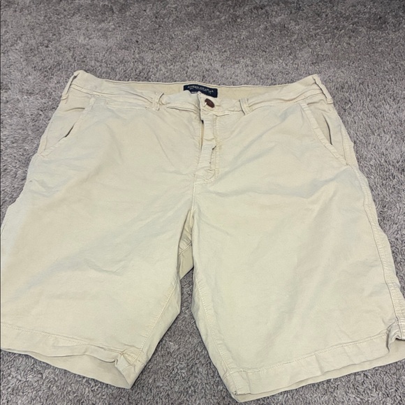 American Eagle Next Level Flex Khaki Shorts - Picture 1 of 3